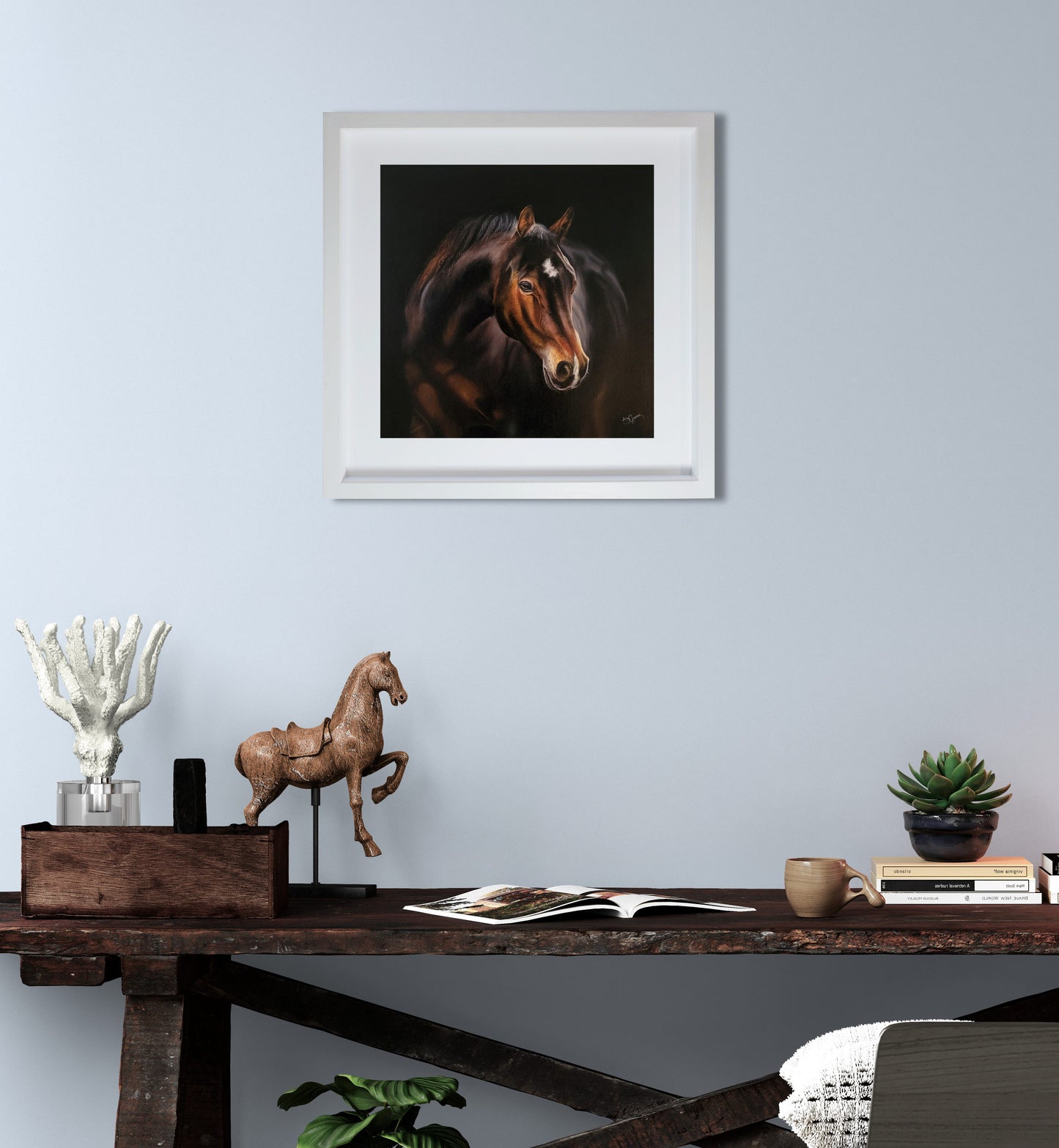 Where Light Begins - Horse Painting