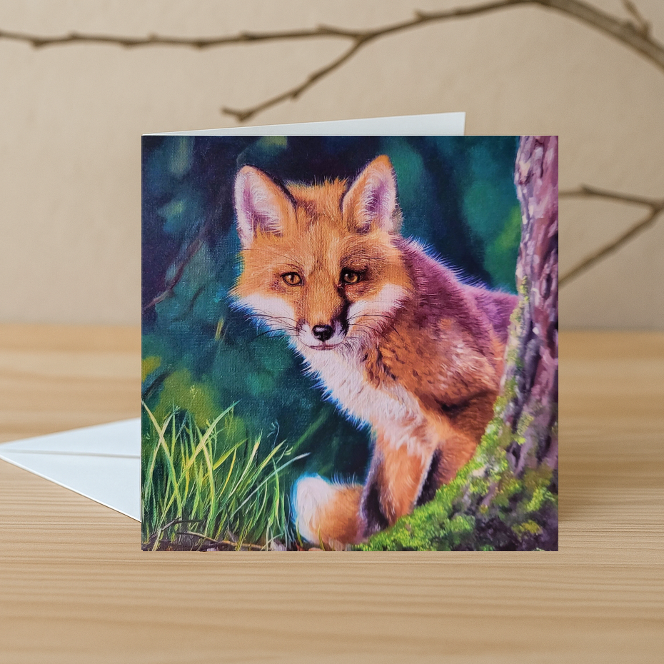 Red Fox Greeting Card