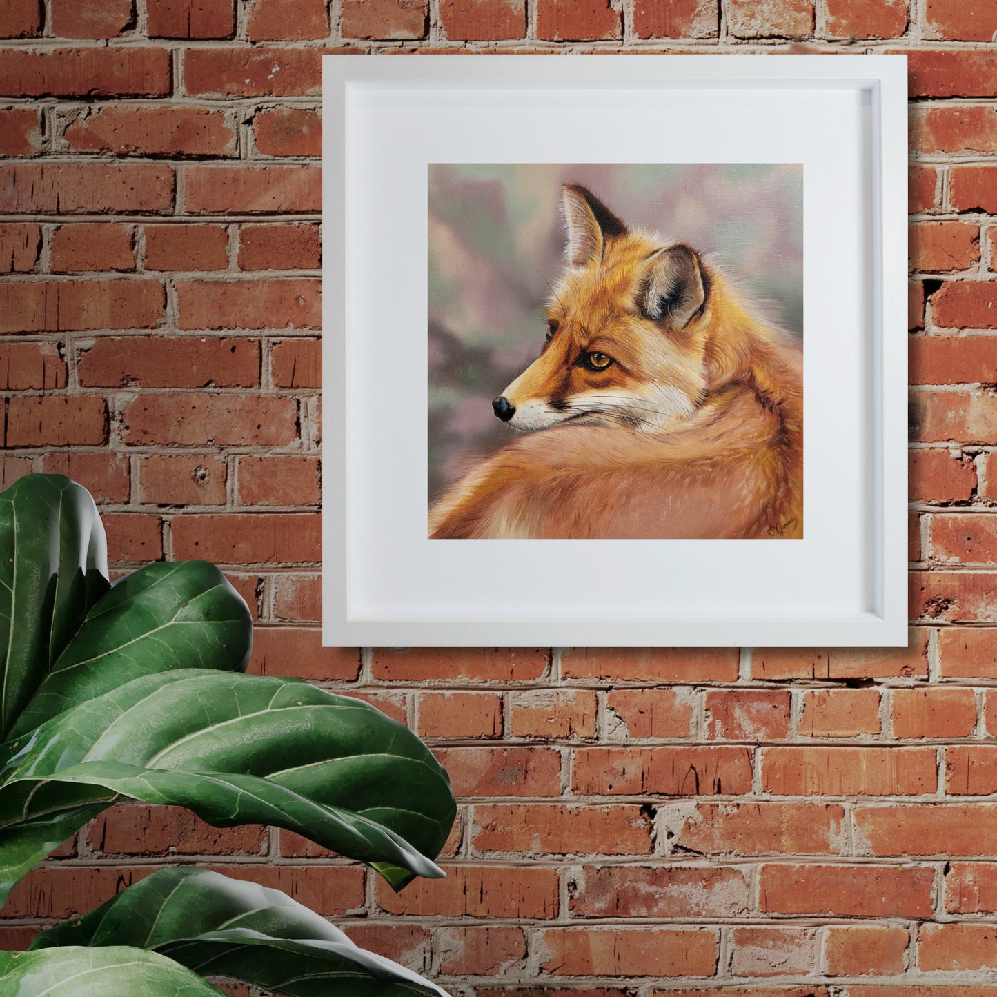 Fox Painting - Between Then and Now