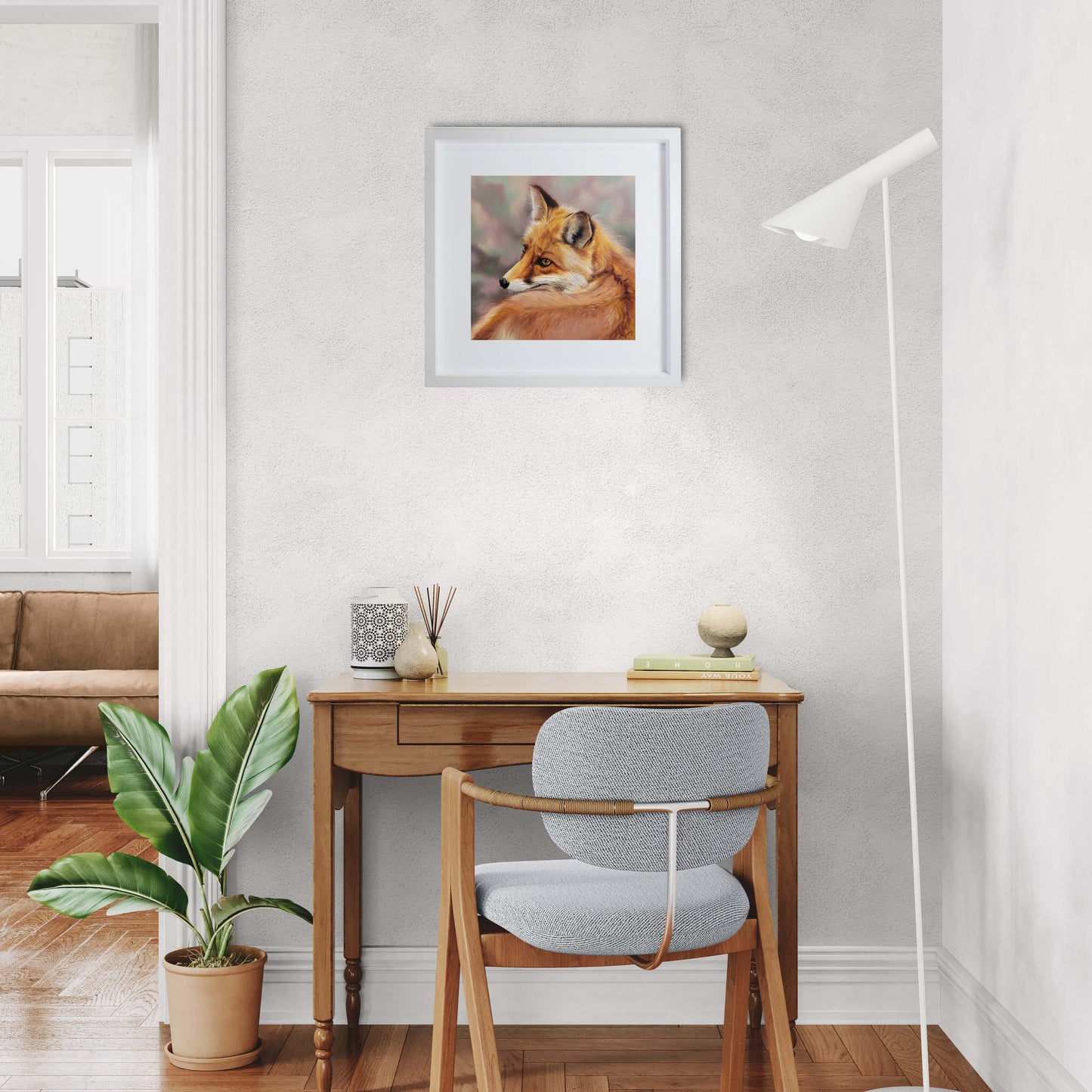 Fox Painting - Between Then and Now