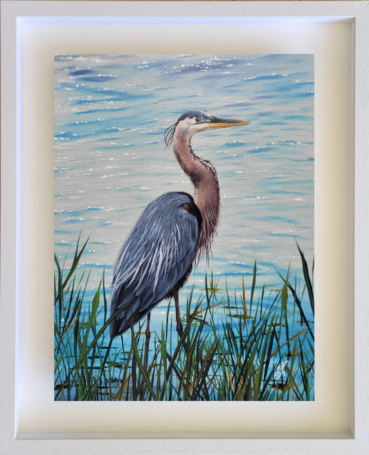 Heron Painting