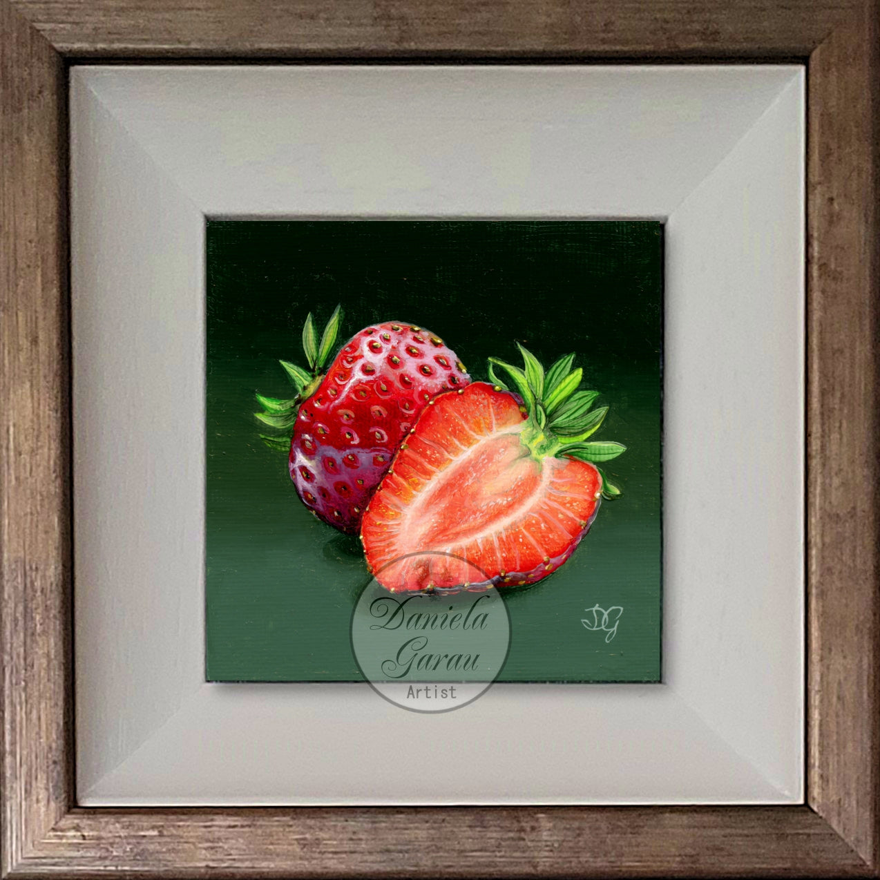 Strawberry, Kiwi, Cherries Triptych