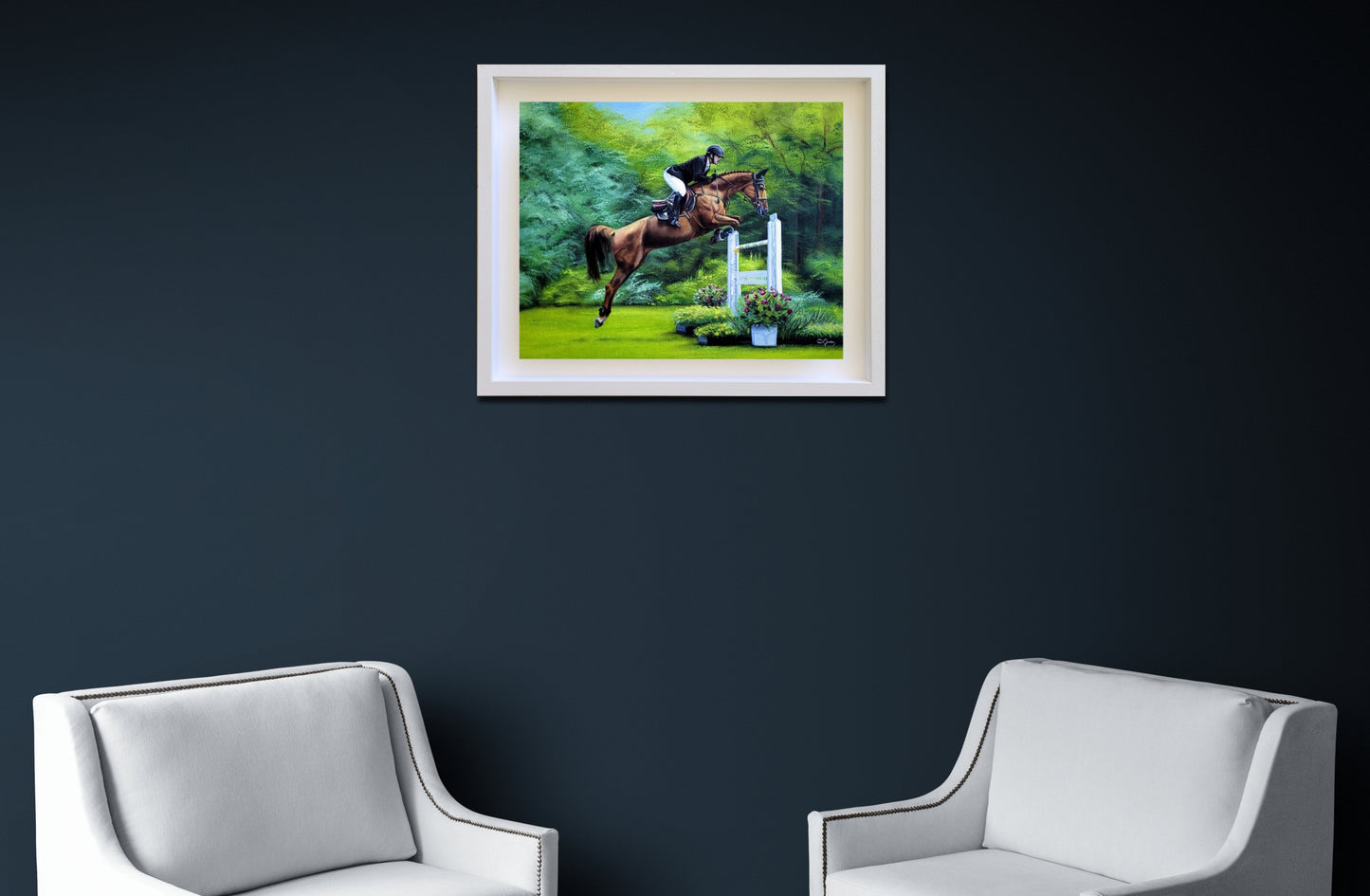 Leap of Triumph - Equestrian Art