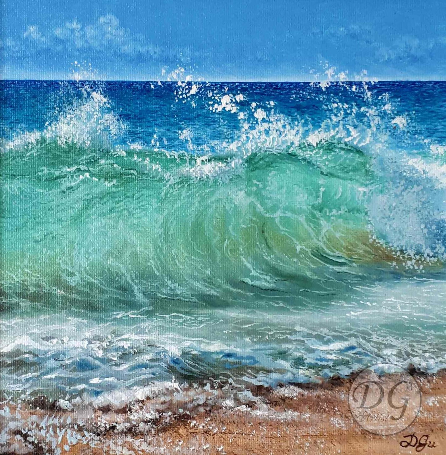 Ocean Waves - Seascape Art