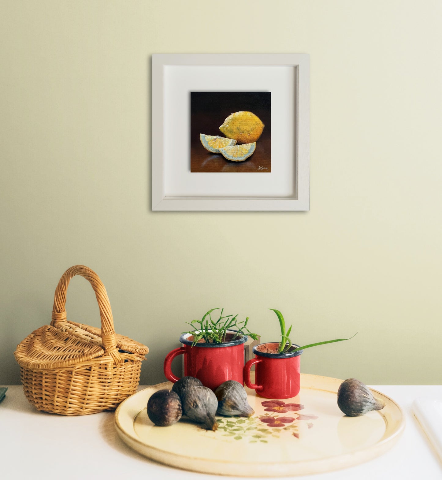 Zest & Light: The Lemon | Original Lemon Still Life Oil Painting
