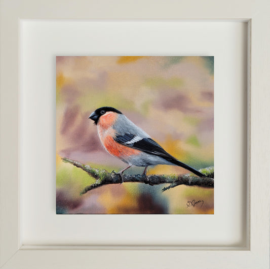 Perched with Grace - The Bullfinch