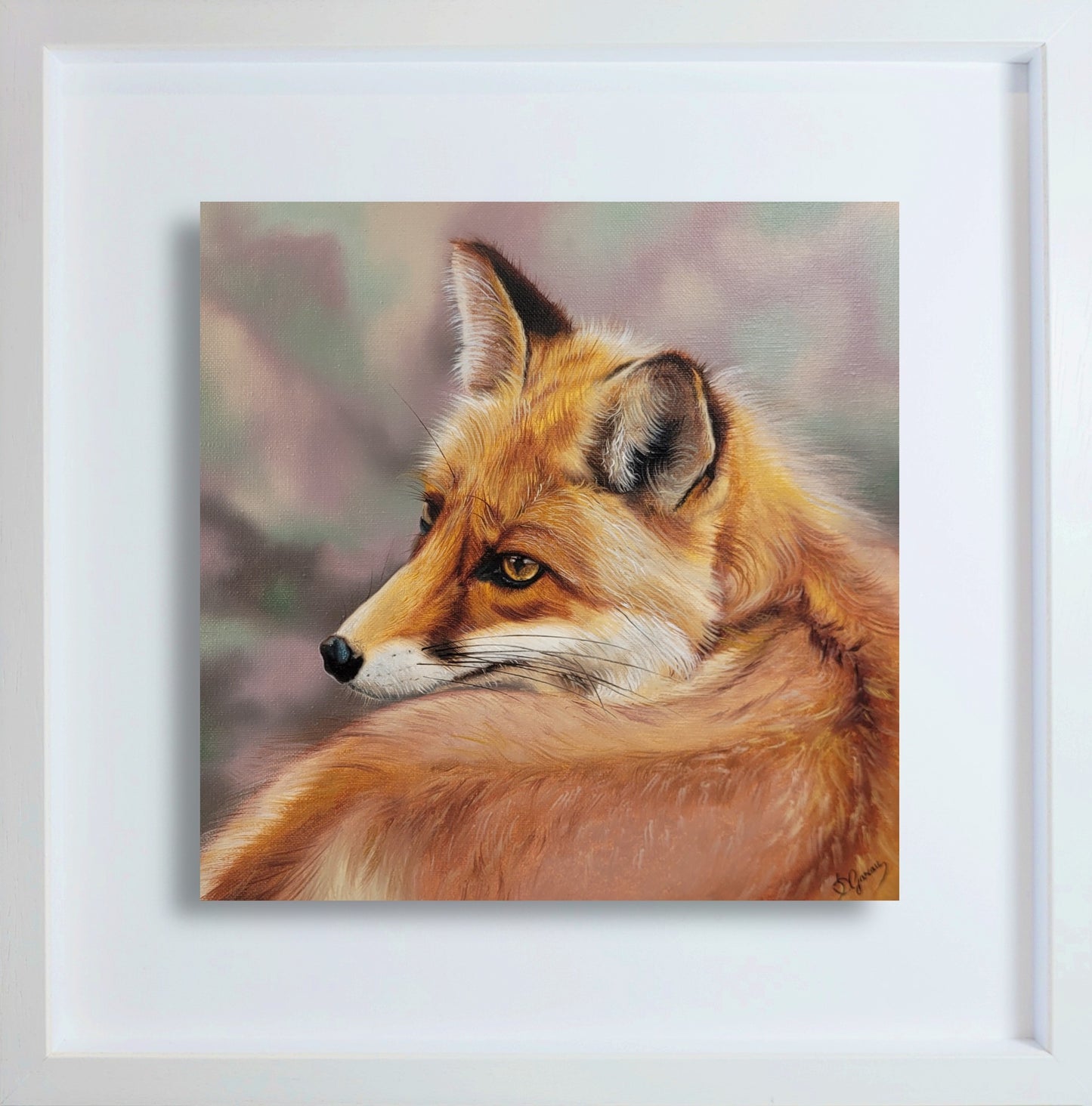 Fox Painting - Between Then and Now