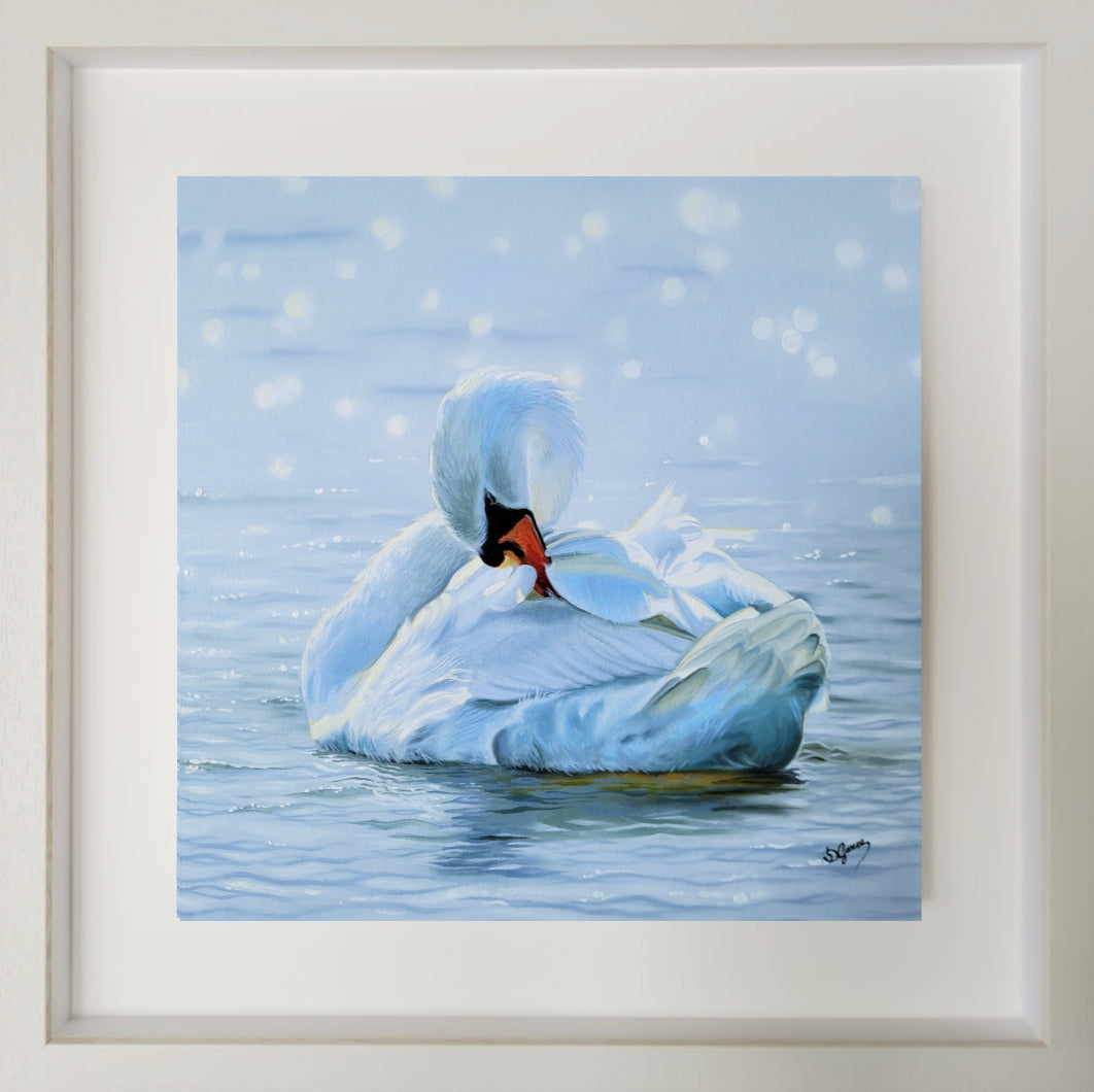 Swan Painting