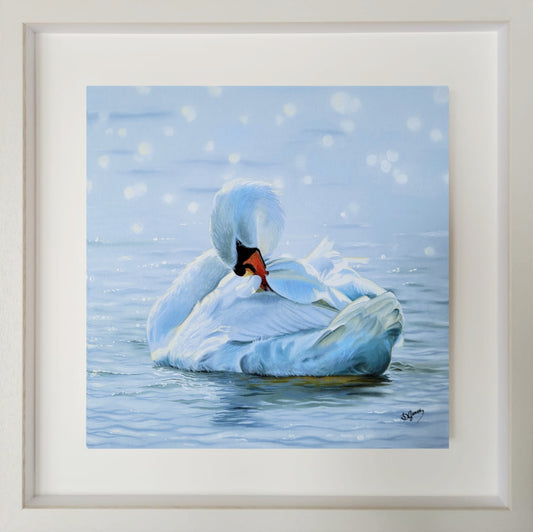Swan Painting